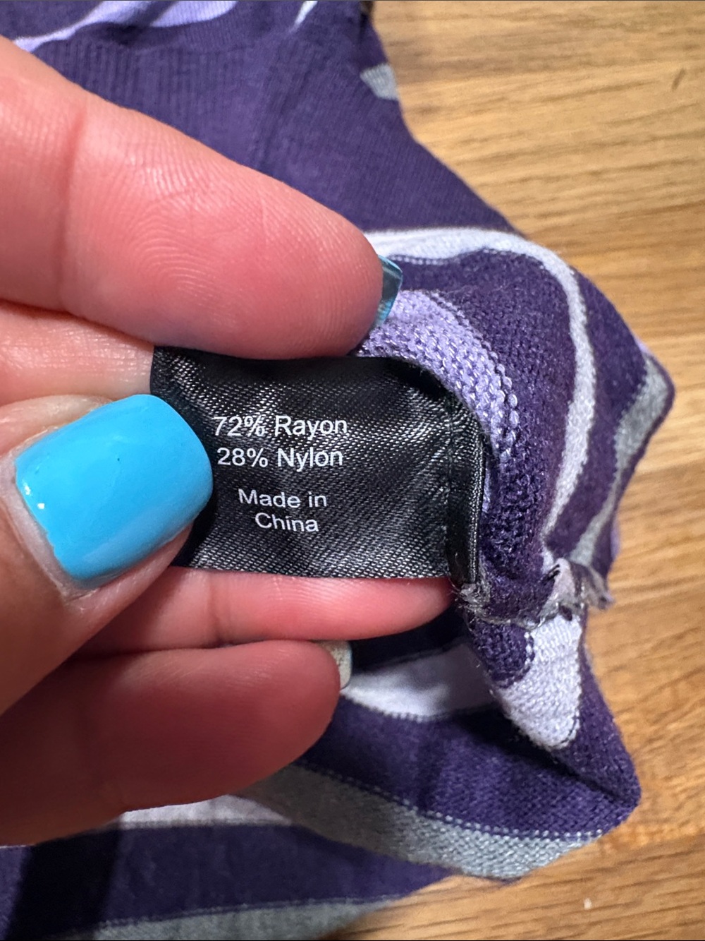 LANE BRYANT purple knit pullover sweater - Picture 8 of 8
